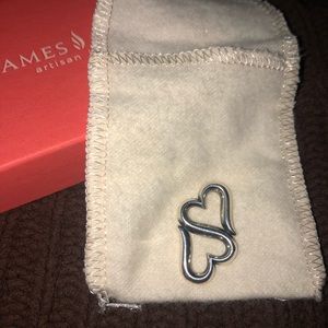 James Avery Heart to Heart Pendant